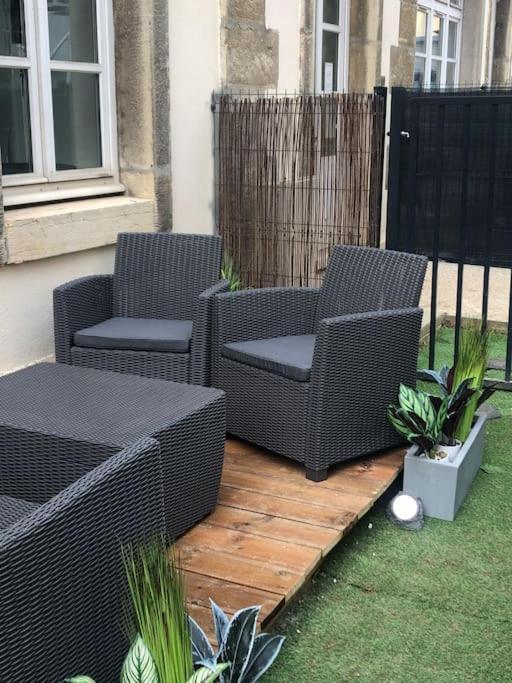 Le Berlier 60M2 + Cour Privee - Centre Historique Apartman Dijon Kültér fotó