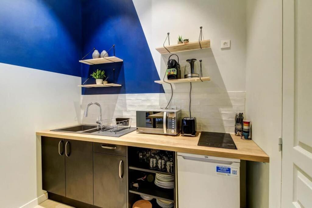 Le Berlier 60M2 + Cour Privee - Centre Historique Apartman Dijon Kültér fotó